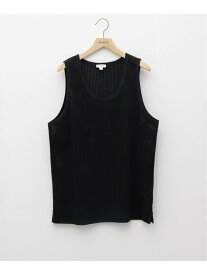 【SUNSPEL / サンスペル】Linear Mesh Vest EDIFICE エディフィス トップス ノースリーブ・タンクトップ ブラック ブラウン【送料無料】[Rakuten Fashion]