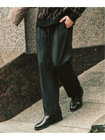 "4WAYストレッチ" オーセンティック2タックパンツ 417 EDIFICE フォーワンセブン エディフィス パンツ スラックス・ドレスパンツ ネイビー ブラック ブラウン カーキグリーン【送料無料】[Rakuten Fashion]