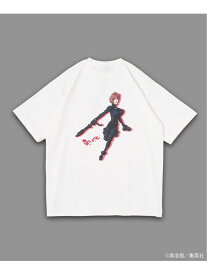 GANTZ / ガンツ 417別注 COLOR WORKS Tシャツ 417 EDIFICE フォーワンセブン エディフィス トップス カットソー・Tシャツ ホワイト ブラック【送料無料】[Rakuten Fashion]