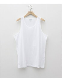 【SUNSPEL / サンスペル】Super Fine Cotton Underwear Vest EDIFICE エディフィス トップス ノースリーブ・タンクトップ ホワイト【送料無料】[Rakuten Fashion]