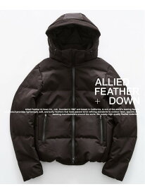 ALLIED DOWN ブルゾン 417 EDIFICE フォーワンセブン エディフィス ジャケット・アウター ダウンジャケット・ダウンベスト ブラウン ブラック グリーン ベージュ【先行予約】*【送料無料】[Rakuten Fashion]