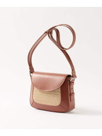 【LAvenir / ラ・ヴェニール】Ilse Mini Shoulder Bag Mesh EDIFICE エディフィス バッグ ショルダーバッグ ブラック ブラウン【送料無料】[Rakuten Fashion]