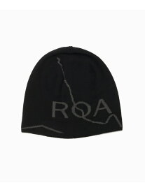 ROA / ロア LOGO WOOL BEANIE 417 EDIFICE フォーワンセブン エディフィス 帽子 ニット帽・ビーニー ホワイト グリーン ブラック【送料無料】[Rakuten Fashion]
