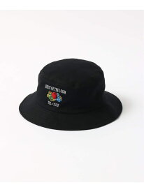 【MIZUNO / NEW VINTAGE GOLF】FRUIT OF THE LOOM Embroidery Bucket EDIFICE エディフィス 帽子 ハット ブラック ホワイト【送料無料】[Rakuten Fashion]