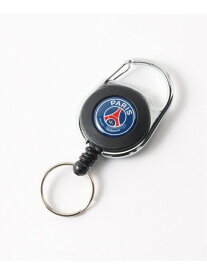 【Paris Saint-Germain】REEL KEYCHAIN Paris Saint-Germain エディフィス 財布・ポーチ・ケース その他の財布・ポーチ・ケース ネイビー ブラック[Rakuten Fashion]