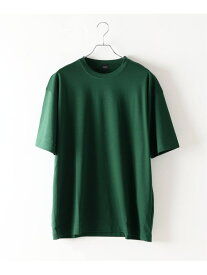 【SALE／20%OFF】アルビニスタスムース Tシャツ EDIFICE エディフィス トップス カットソー・Tシャツ ホワイト ベージュ グリーン グレー ネイビー ブラック【RBA_E】【送料無料】[Rakuten Fashion]