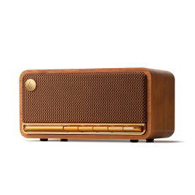 EDIFIER MP230 ポータブルスピーカー Bluetooth 20W出力 木製 USB 充電式 9時間音楽再生 AUX 3.5mm 接続 有線 無線 両対応 ワイヤレス スピーカー 小型 軽量 コンパクト microSDカード 高音質 スマホ iPhone Android パソコン PC テレビ おしゃれ レトロ ブラウン/黒/白