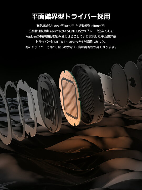 楽天市場】【VGP金賞】EDIFIER STAX SPIRIT S3 平面磁界駆動型 