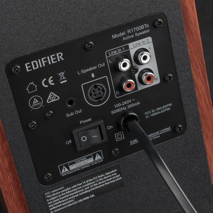 楽天市場】EDIFIER R1700BTs Bluetooth 5.0 ブックシェルフスピーカー