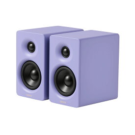 EDIFIER M60 小型 スピーカー Bluetooth 5.3 最大66W出力 ハイレゾ対応 LDAC AUX/USB-C入力 2ch 有線 アクティブスピーカー コンパクト 高音質 スマホ iPhone Android PC テレビ タブレット 2.0 デスクトップスピーカー アンプ内蔵 黒/白/紫/木目