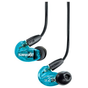 SHURE ���J�i���^�C���i�[�C���[�w�b�h�t�H�� �g�����X���[�Z���g�u���[ SE215SPE [SE215SPE]�yRNH�z