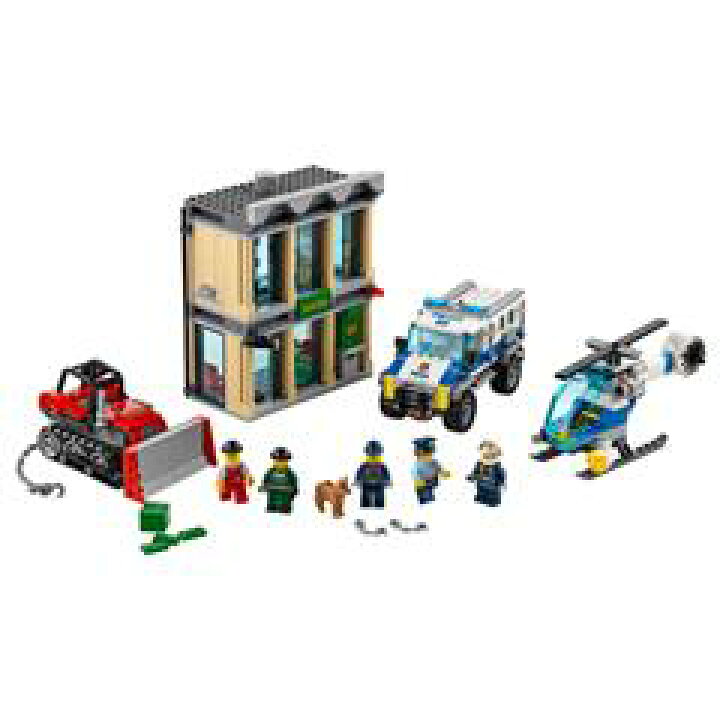 楽天市場】レゴジャパン LEGO シティ 60140 銀行ドロボウとポリスバン 