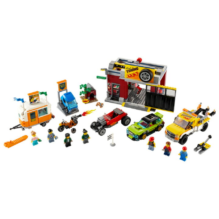 楽天市場】レゴジャパン LEGO シティ 60258 車の修理工場 60258クルマ 