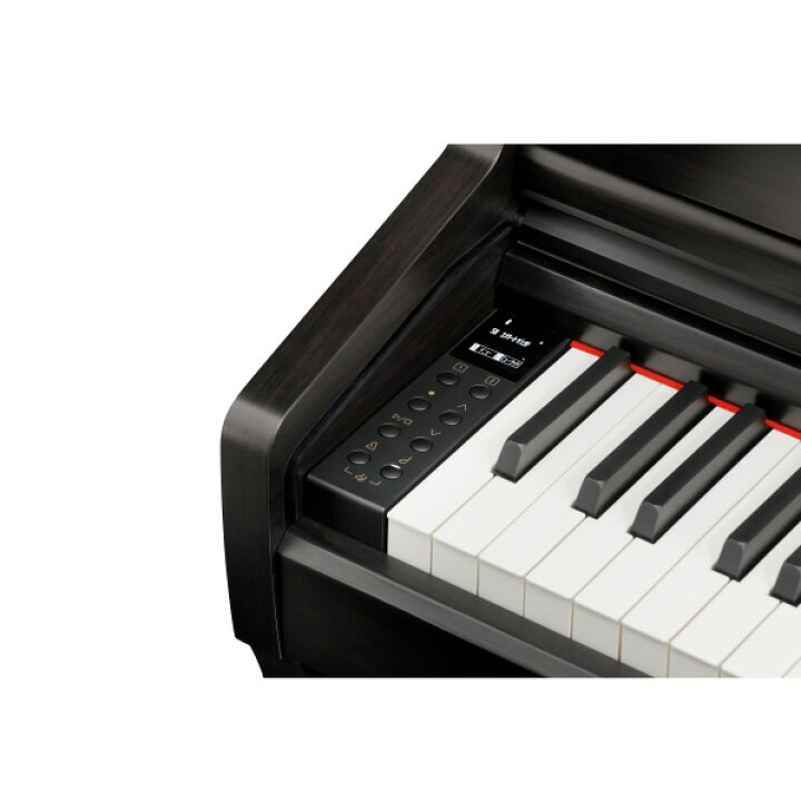 高品質新品 河合 木製鍵盤電子ピアノ CAシリーズ プレミアムローズウッド調仕上げ CA49R