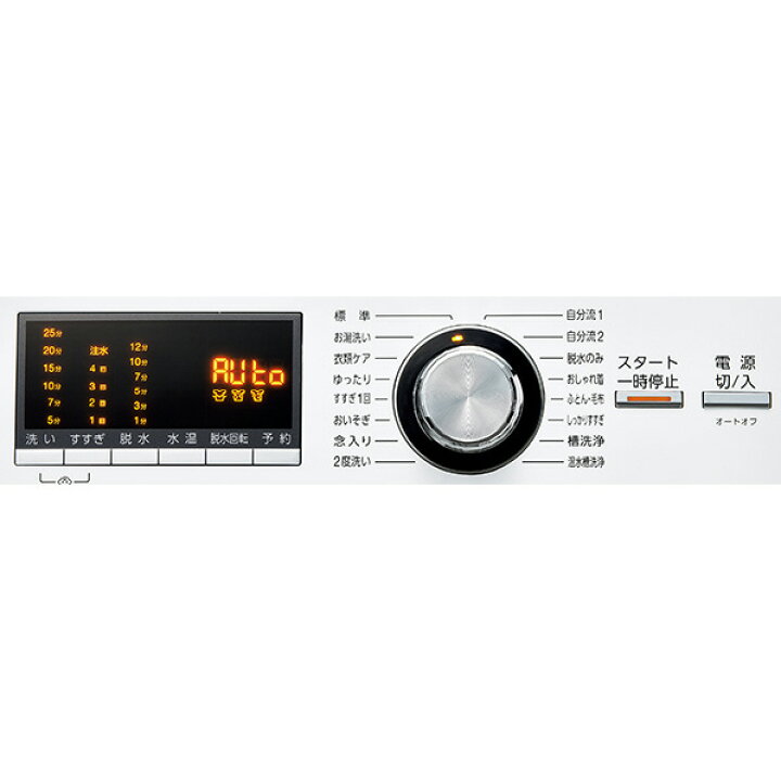 楽天市場】AQUA 【左開き】8．0kgドラム式洗濯機 ホワイト AQW-F8N(W 