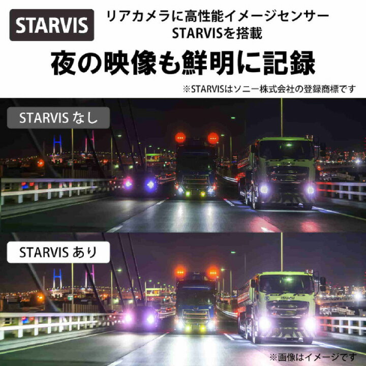 楽天市場】慶洋エンジニアリング ミラー型ドライブレコーダー 黒 AN 