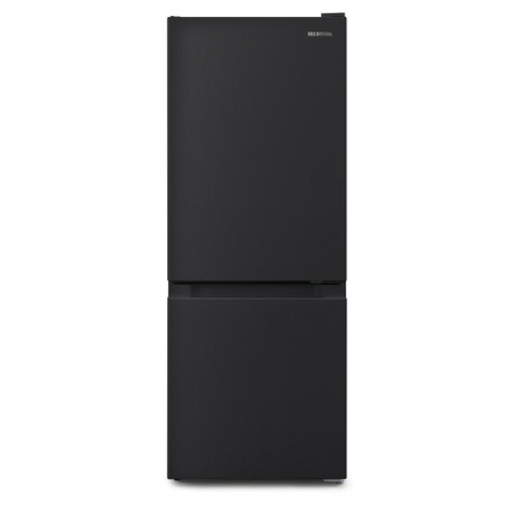 楽天市場】アイリスオーヤマ 【右開き】133L 2ドア冷蔵庫 ブラック 