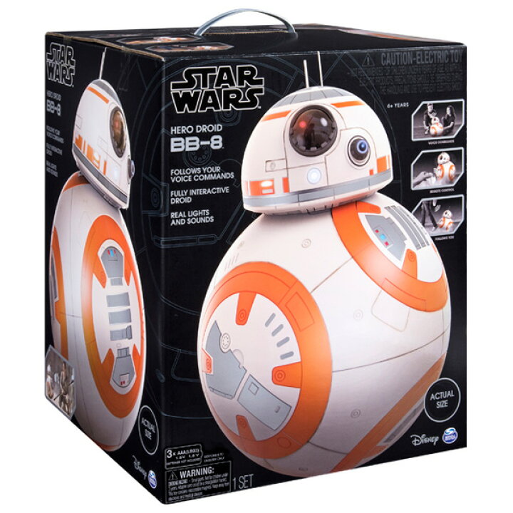 楽天市場】タカラトミー スター・ウォーズ ヒーロードロイド BB-8 SW  
