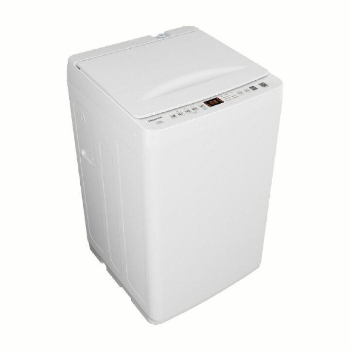 楽天市場】ハイセンス 5．5kg全自動洗濯機 e angle select ホワイト HW 
