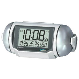 SEIKO 電波目覚まし時計 PYXIS 白パール塗装 NR523W [NR523W]