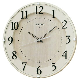 SEIKO 電波掛時計 アイボリー塗装 KX397A [KX397A]