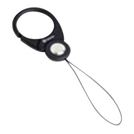 Hamee 携帯ストラップ ブラック 41820605 [41820605]