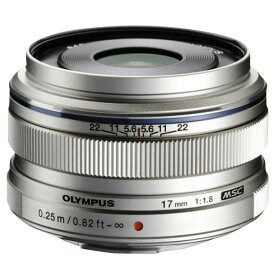 オリンパス 単焦点レンズ M.ZUIKO DIGITAL 17mm F1.8 シルバー MZUIKO17MMF1.8 [MZUIKO17MMF18]