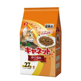 ペットライン キャネットチップかつお味ミックス2．7kg C43キヤネツトCカツオ2.7KG [C43キヤネツトCカツオ27KG]
