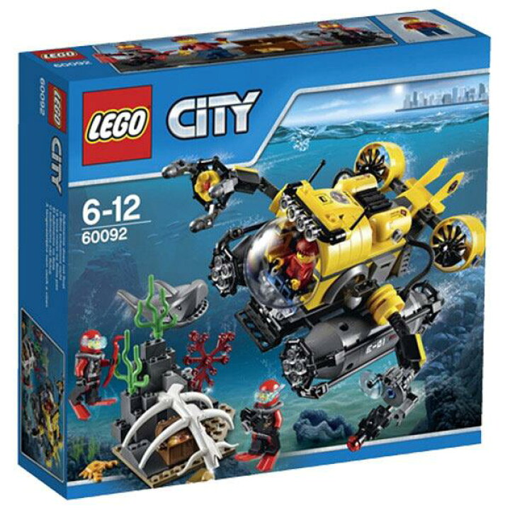 楽天市場】レゴジャパン LEGO 60092 海底潜水艦 60092ｶｲﾃｲｾﾝｽｲｶﾝ 