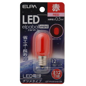 Gp LEDd E12 (0.5Wic^Cv) 1 elpaball mini bh LDT1R-G-E12-G104 [LDT1RGE12G104]yMSOCz