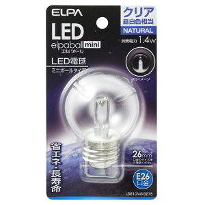 Gp LEDd E26 S60lm(1.4W~j{[^Cv) NAF 1 elpaball mini LDG1CN-G-G275 [LDG1CNGG275]ySPSPz