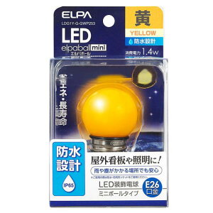 Gp LEDd E26 1D4Wd ~j{[^Cv F elpaball mini LDG1Y-G-GWP253 [LDG1YGGWP253]ySPSPz