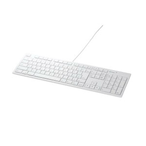 BUFFALO USB�ڑ� �L���L�[�{�[�h Mac���f�� �z���C�g BSKBM01WH [BSKBM01WH]