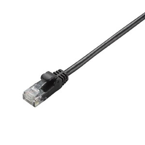 �G���R�� Gigabit ���炩LAN�P�[�u��(Cat6����)(2�D0m) �u���b�N LD-GPY/BK2 [LDGPYBK2]�yJSPM�z