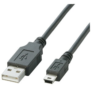 GR USB2D0P[u(mini-B^Cv) 1m ubN1m U2C-M10BK [U2C-M10BK]yPTOCz