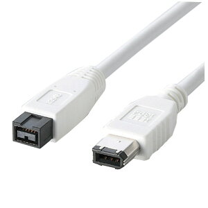 �y4/1���� �G���g���[�Ń|�C���gUP�I�z�G���R�� FireWire�P�[�u��(9�s��-6�s��) 1m IE-961WH [IE961WH]