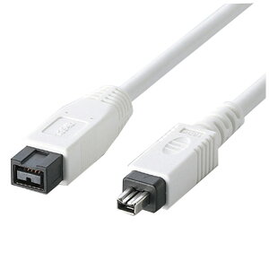 �G���R�� FireWire�P�[�u��(9�s��-4�s��) 1m IE-941WH [IE941WH]