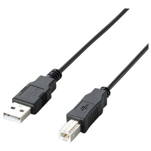 �G���R�� USB2�D0�P�[�u��(1�D0m) �u���b�N U2C-JB10BK [U2CJB10BK]