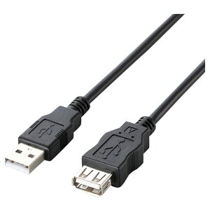 �G���R�� USB2�D0�����P�[�u��(5�D0m) �u���b�N U2C-JE50BK [U2CJE50BK]