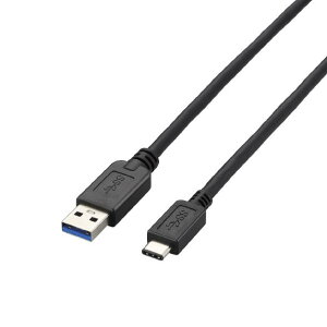 �G���R�� USB3�D1�P�[�u��(A-TypeC) 0�D5m �u���b�N USB3-AC05BK [USB3AC05BK]�yFMPT�z