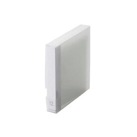 エレコム Blu-ray/DVD/CD用ディスクファイル(12枚収納) クリア CCD-FB12CR [CCDFB12CR]
