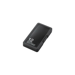 GR J[hP[X/CfbNX䎆/SD[J[h6+microSD[J[h6[ ubN CMC-SDCPP12BK [CMCSDCPP12BK]