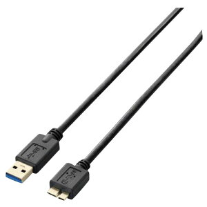 �G���R�� USB3�D0�P�[�u��(A-microB)(1m) �u���b�N USB3-AMB10BK [USB3AMB10BK]
