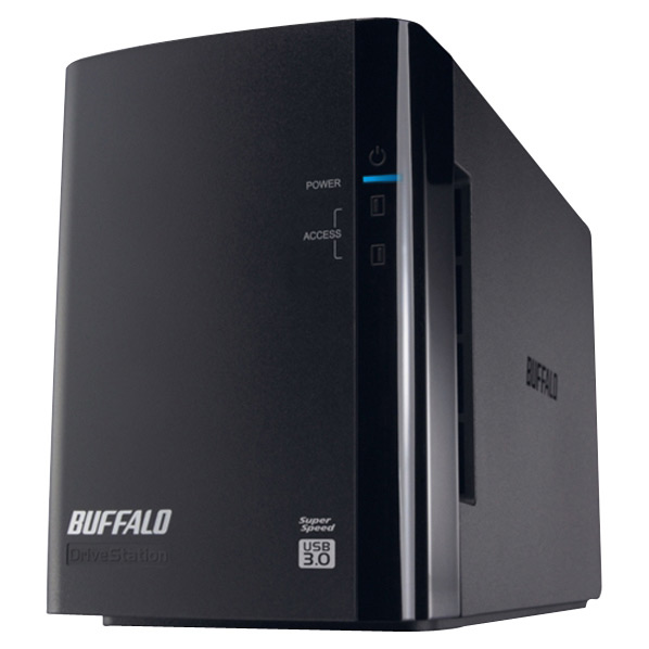 USB3.0搭載で高速アクセス 2台のドライブで安心のミラーリング対応モデル BUFFALO ミラーリング機能搭載 USB3.0用 外付けHDD 2TB 2ドライブモデル 上品 R1J HD-WL2TU3 HDWL2TU3R1J ドライブステーション 送料無料（一部地域を除く）