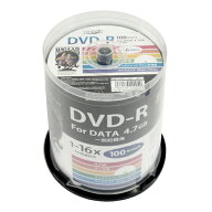 磁気研究所 データ用DVD-R 4.7GB 1-16倍速対応 インクジェットプリンタ対応 100枚入り HDDR47JNP100 [HDD…