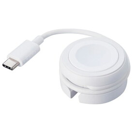 エレコム Apple Watch磁気充電ケーブル(高速充電巻き取りタイプ) ホワイト MPA-AWMCQWH [MPAAWMCQWH]【JLMP】