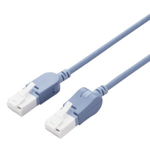 �G���R�� �X�C���O�R�l�N�^�[LAN�P�[�u��(Cat6A����)1�D0m �u���[ LD-GPATWV/BU10 [LDGPATWVBU10]