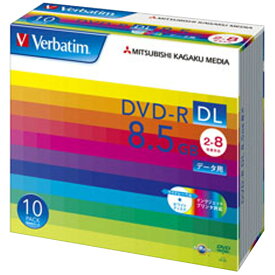 Verbatim データ用DVD-R DL 8.5GB 2-8倍速 インクジェットプリンタ対応 10枚入り DHR85HP10V1 [DHR85HP10V1]【JPSS】