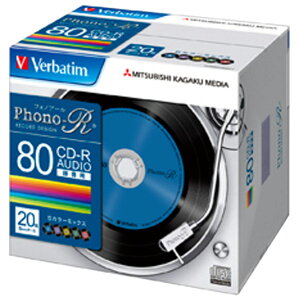 Verbatim ypCD-R 80 20 Phono-R 20 MUR80PHS20V1 [MUR80PHS20V1]ySPSPz