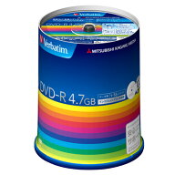 Verbatim データ用DVD-R 4.7GB 1-16倍速対応 インクジェットプリンタ対応 100枚入り DHR47JP100V3 [DHR47…